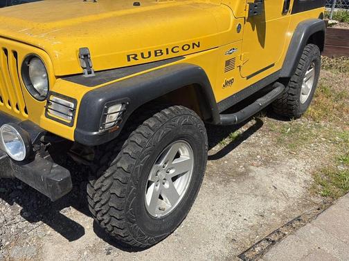 Solar Yellow Clearcoat / Black Hard Top 2006 Jeep Wrangler Rubicon