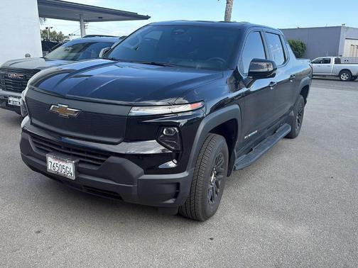 Black 2024 Chevrolet Silverado EV WT