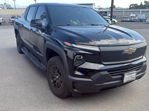 Black 2024 Chevrolet Silverado EV WT