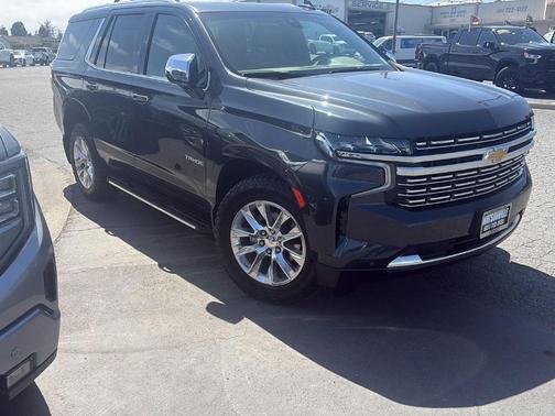 Evergreen Gray Metallic 2022 Chevrolet Tahoe Premier