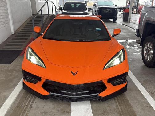 Orange 2023 Chevrolet Corvette Stingray w/1LT