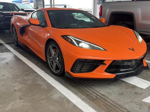 Orange 2023 Chevrolet Corvette Stingray w/1LT