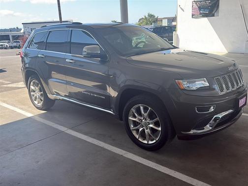 Granite Crystal Clearcoat Metallic 2015 Jeep Grand Cherokee Summit