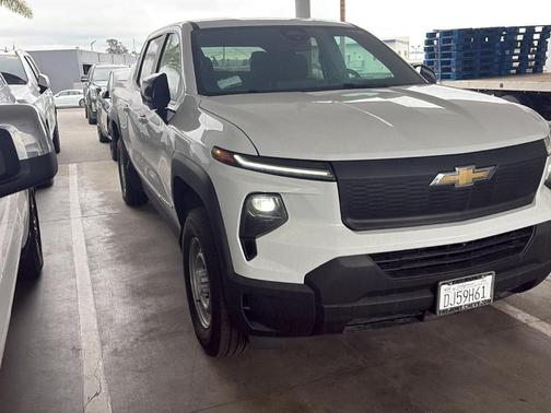 Summit White 2024 Chevrolet Silverado EV WT