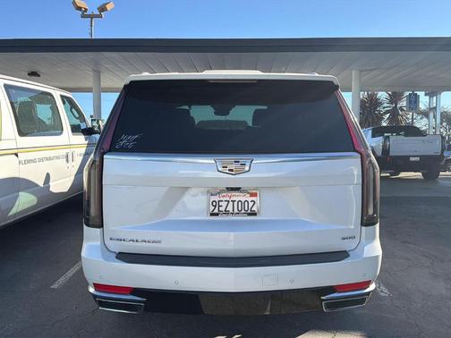 Crystal White Tri-Coat 2023 Cadillac Escalade Premium Luxury