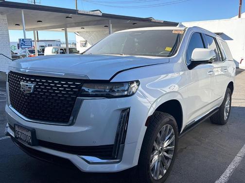 Crystal White Tri-Coat 2023 Cadillac Escalade Premium Luxury