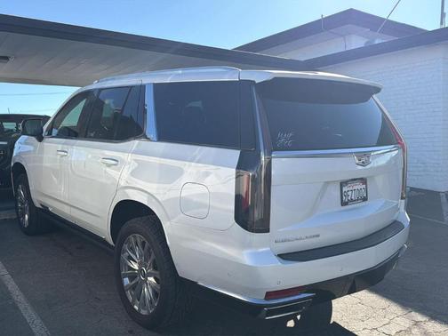 Crystal White Tri-Coat 2023 Cadillac Escalade Premium Luxury