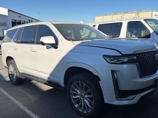 Crystal White Tri-Coat 2023 Cadillac Escalade Premium Luxury