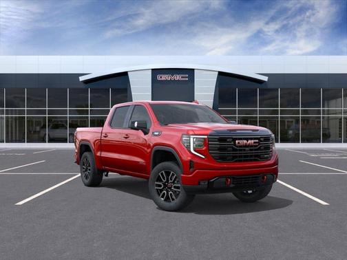 Volcanic Red 2026 GMC Sierra 1500 AT4