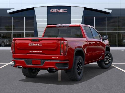 Volcanic Red 2026 GMC Sierra 1500 AT4