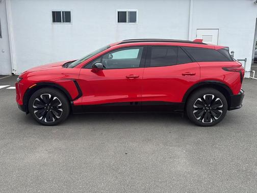 Red 2024 Chevrolet Blazer EV eAWD RS