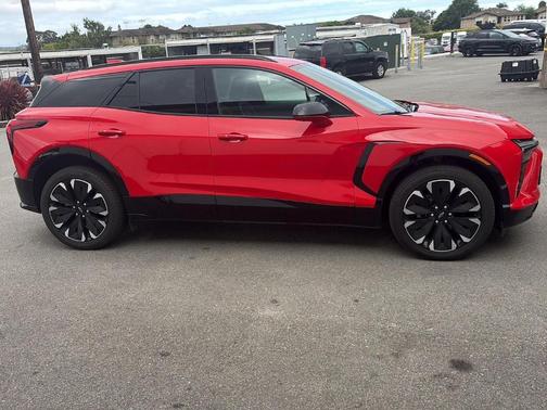 Red 2024 Chevrolet Blazer EV eAWD RS