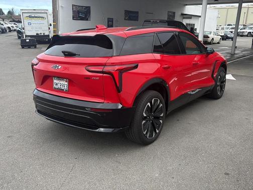 Red 2024 Chevrolet Blazer EV eAWD RS