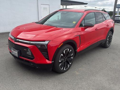 Red 2024 Chevrolet Blazer EV eAWD RS