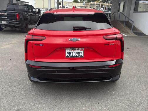 Red 2024 Chevrolet Blazer EV eAWD RS