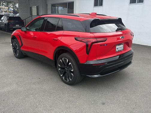 Red 2024 Chevrolet Blazer EV eAWD RS