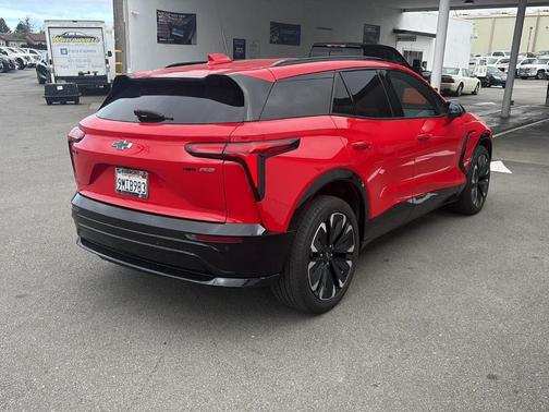 Red 2024 Chevrolet Blazer EV eAWD RS