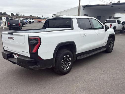 Summit White 2026 GMC Sierra EV Elevation