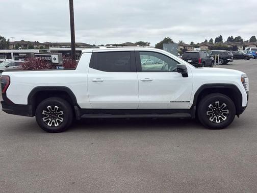 Summit White 2026 GMC Sierra EV Elevation