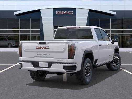 White Frost Tri-Coat 2024 GMC Sierra 2500 Denali Ultimate