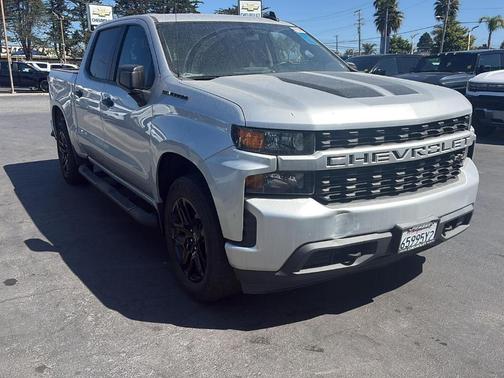 Silver Ice Metallic 2022 Chevrolet Silverado 1500 Limited Custom