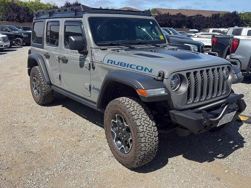 Sting Gray Clearcoat 2021 Jeep Wrangler Unlimited 4xe Rubicon