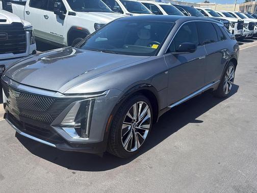 Satin Steel Metallic 2023 Cadillac LYRIQ Luxury