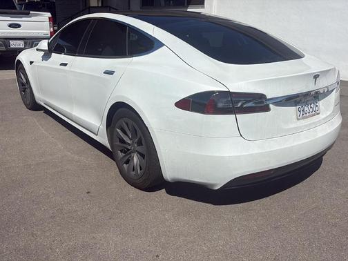 Pearl White Multi 2020 Tesla Model S Long Range