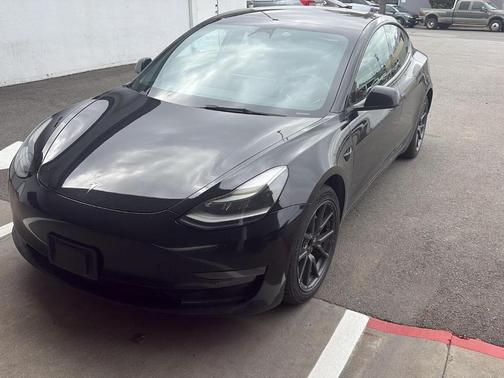Black 2022 Tesla Model 3 Base