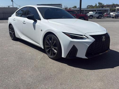 Ultra White 2025 Lexus IS 350 F Sport