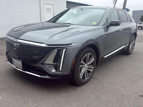 Satin Steel Metallic 2023 Cadillac LYRIQ Luxury