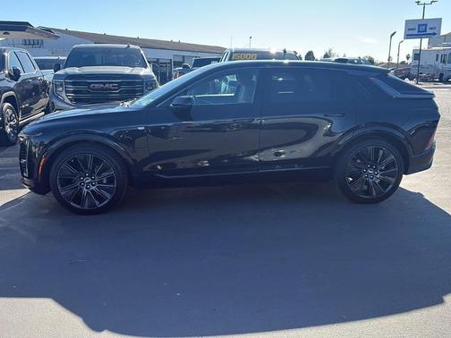 Stellar Black Metallic 2024 Cadillac LYRIQ Sport