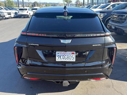 Stellar Black Metallic 2024 Cadillac LYRIQ Sport