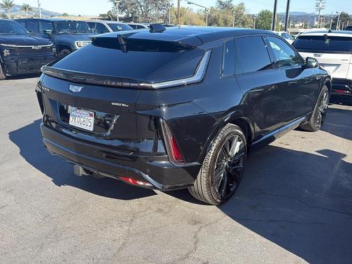 Stellar Black Metallic 2024 Cadillac LYRIQ Sport