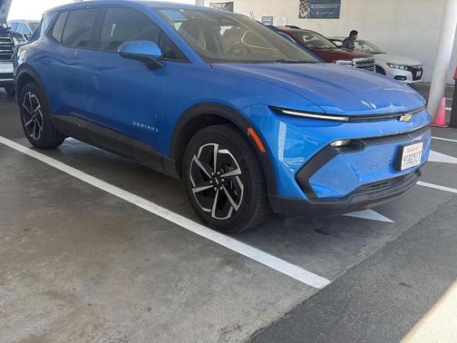 Rip Tide Blue 2025 Chevrolet Equinox EV LT