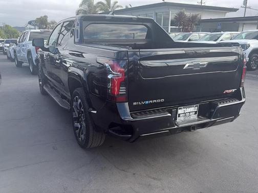 Black 2024 Chevrolet Silverado EV RST