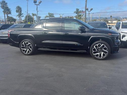 Black 2024 Chevrolet Silverado EV RST