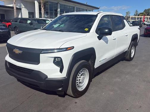 Summit White 2024 Chevrolet Silverado EV WT