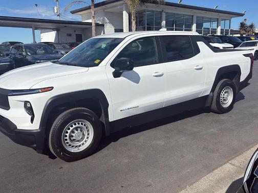 Summit White 2024 Chevrolet Silverado EV WT