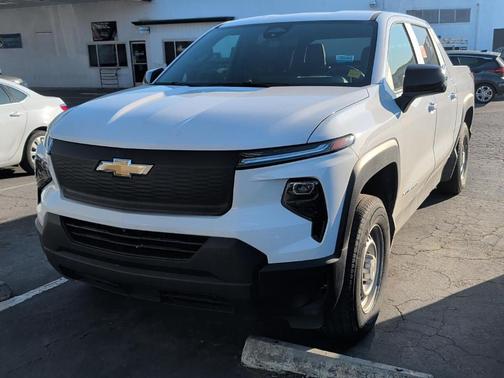 Summit White 2024 Chevrolet Silverado EV WT