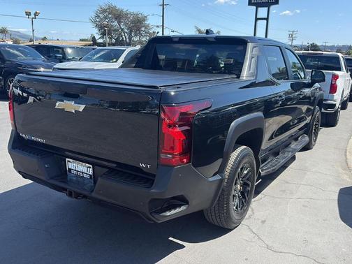 Black 2024 Chevrolet Silverado EV WT
