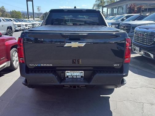 Black 2024 Chevrolet Silverado EV WT