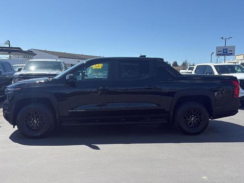 Black 2024 Chevrolet Silverado EV WT
