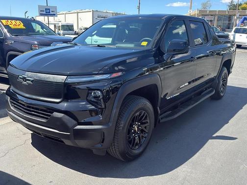 Black 2024 Chevrolet Silverado EV WT