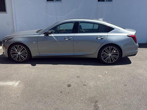 Silver Metallic 2023 Cadillac CT5 Premium Luxury AWD