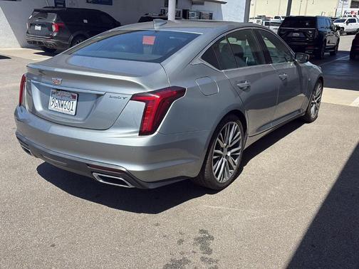 Silver Metallic 2023 Cadillac CT5 Premium Luxury AWD