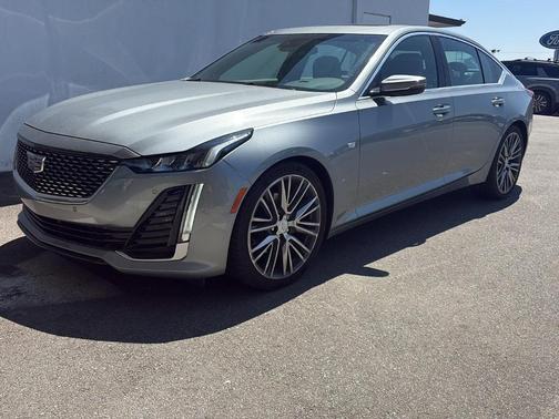 Silver Metallic 2023 Cadillac CT5 Premium Luxury AWD