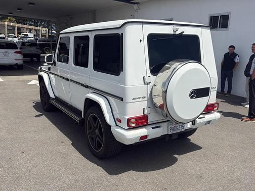 Polar White 2017 Mercedes-Benz AMG G 63 Base