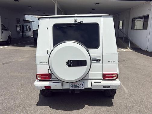 Polar White 2017 Mercedes-Benz AMG G 63 Base