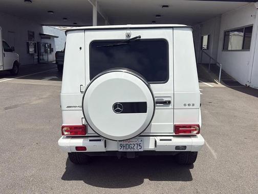 Polar White 2017 Mercedes-Benz AMG G 63 Base